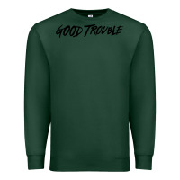 Sports Green good trouble Premium Sweatshirt - linhVisuals