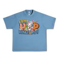 Pebble Blue one hip lunch lady easter day Urban Heavy Tee - FaDigitalArtStudio