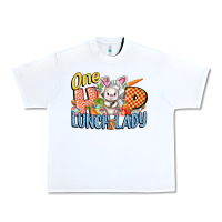 White one hip lunch lady easter day Urban Heavy Tee - FaDigitalArtStudio