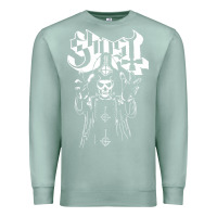 Seafoam GHOST Premium Sweatshirt - linhVisuals