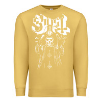 Antique Gold GHOST Premium Sweatshirt - linhVisuals