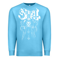 Ocean Blue GHOST Premium Sweatshirt - linhVisuals