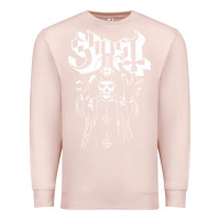 Pale Pink GHOST Premium Sweatshirt - linhVisuals