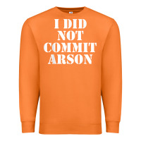 Carrot i did not commit arson for arson investigator t shirt Premium Sweatshirt - linhVisuals