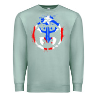 Seafoam taino coqui symbol   boricua   hispanic heritage t shirt Premium Sweatshirt - linhVisuals