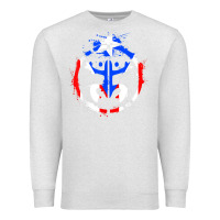 Oatmeal Heather taino coqui symbol   boricua   hispanic heritage t shirt Premium Sweatshirt - linhVisuals