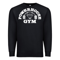 Black POWERHOUSE GYM POPULAR Premium Sweatshirt - linhVisuals