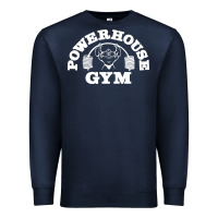 Navy POWERHOUSE GYM POPULAR Premium Sweatshirt - linhVisuals