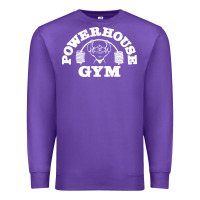 Purple POWERHOUSE GYM POPULAR Premium Sweatshirt - linhVisuals