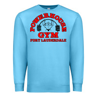 Ocean Blue POWERHOUSE GYM CLASSIC Premium Sweatshirt - linhVisuals