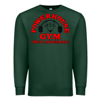 Sports Green POWERHOUSE GYM CLASSIC Premium Sweatshirt - linhVisuals