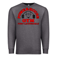 Charcoal Heather POWERHOUSE GYM CLASSIC Premium Sweatshirt - linhVisuals