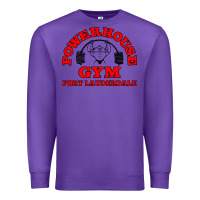 Purple POWERHOUSE GYM CLASSIC Premium Sweatshirt - linhVisuals