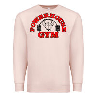 Pale Pink POWERHOUSE GYM VINTAGE SPORT Premium Sweatshirt - linhVisuals