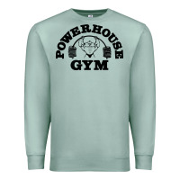 Seafoam POWERHOUSE GYM Premium Sweatshirt - linhVisuals