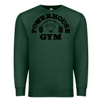 Sports Green POWERHOUSE GYM Premium Sweatshirt - linhVisuals