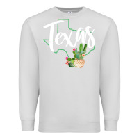 Dove Grey texas state map pride cactus vintage texas sweatshirt Premium Sweatshirt - linhVisuals