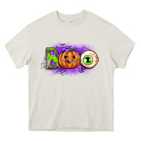 Cream boo Heavy Core Tee - CowGirlArtShop