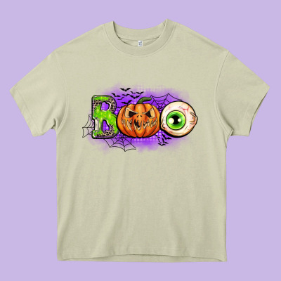 Boo Heavy Core Tee Designed By Cowgirlartshop