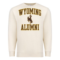 Sandshell wyoming cowboys apparel alumni classic arch long sleeve t shirt Premium Sweatshirt - linhVisuals