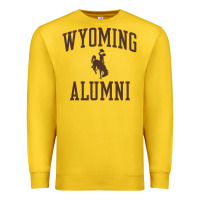 Lemon wyoming cowboys apparel alumni classic arch long sleeve t shirt Premium Sweatshirt - linhVisuals