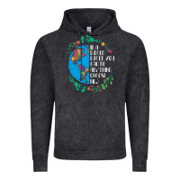 Vintage Black Autism Awareness Kindness Puzzle Earth Vintage Hoodie - CowhideDigitalArt
