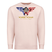 Pale Pink wonder woman 80th all for wonder woman tank top Premium Sweatshirt - linhVisuals