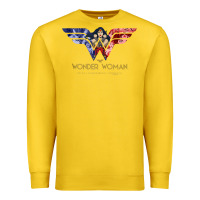 Lemon wonder woman 80th all for wonder woman tank top Premium Sweatshirt - linhVisuals