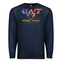 Navy wonder woman 80th all for wonder woman tank top Premium Sweatshirt - linhVisuals
