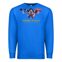 True Royal wonder woman 80th all for wonder woman tank top Premium Sweatshirt - linhVisuals