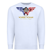 White wonder woman 80th all for wonder woman tank top Premium Sweatshirt - linhVisuals