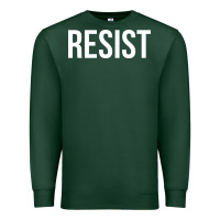 Sports Green resist mens Premium Sweatshirt - linhVisuals