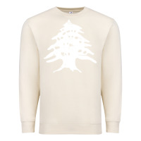 Sandshell retro lebanon cedar lebanese Premium Sweatshirt - linhVisuals