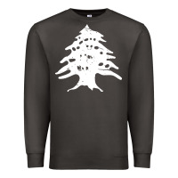 Smoke retro lebanon cedar lebanese Premium Sweatshirt - linhVisuals