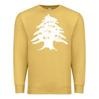 Antique Gold retro lebanon cedar lebanese Premium Sweatshirt - linhVisuals