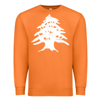 Carrot retro lebanon cedar lebanese Premium Sweatshirt - linhVisuals