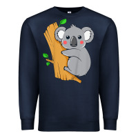 Navy kids cute koala bear   for children kids koala bear Premium Sweatshirt - linhVisuals