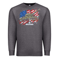 Charcoal Heather world of tanks veterans day collection (t26e3 eagle 7) t shirt Premium Sweatshirt - linhVisuals