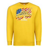 Lemon world of tanks veterans day collection (t26e3 eagle 7) t shirt Premium Sweatshirt - linhVisuals