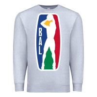 Heather Grey basketball africa league Premium Sweatshirt - linhVisuals