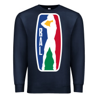 Navy basketball africa league Premium Sweatshirt - linhVisuals