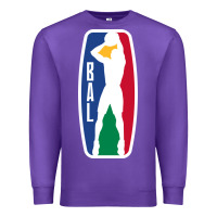 Purple basketball africa league Premium Sweatshirt - linhVisuals