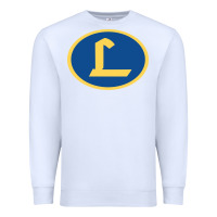 White Loyola Blakefield Premium Sweatshirt - linhVisuals