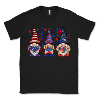 Black 4th Of July gnomies with stars Classic Tee - HowdyJamesFarm