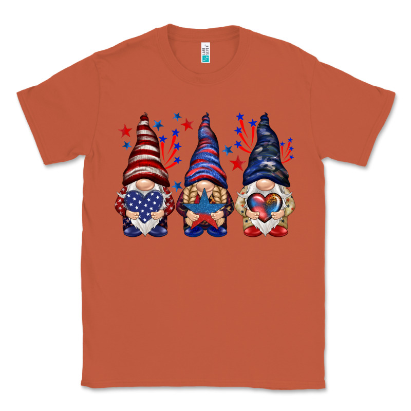 4th Of July Gnomies With Stars Classic Tee by HowdyJamesFarm | Teevron