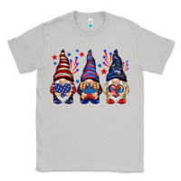Moon Dust 4th Of July gnomies with stars Classic Tee - HowdyJamesFarm