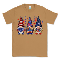 Toasted Coconut 4th Of July gnomies with stars Classic Tee - HowdyJamesFarm
