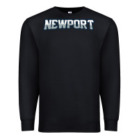 Black Newport School Premium Sweatshirt - linhVisuals