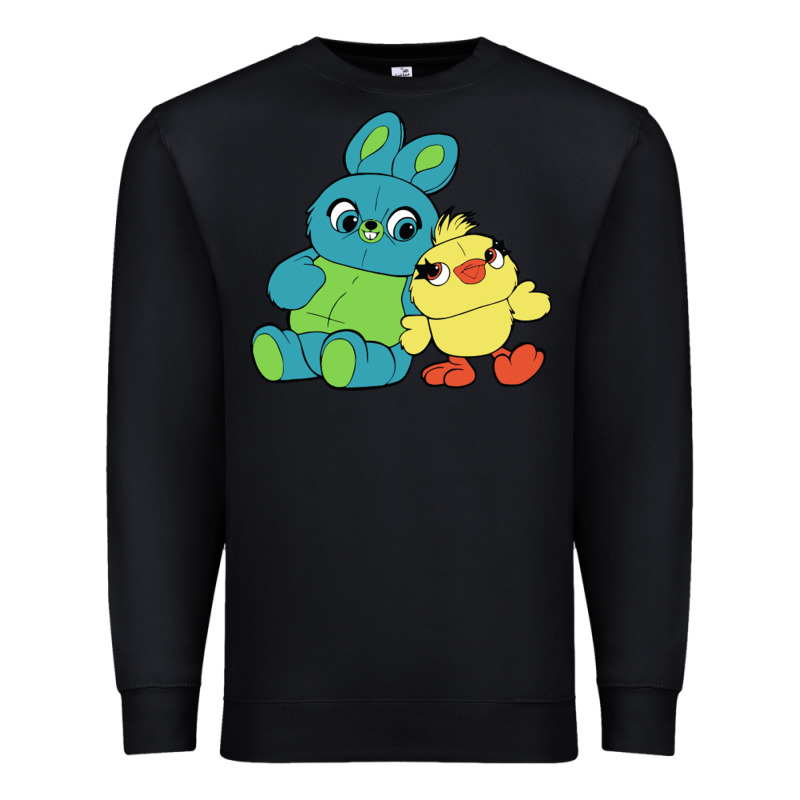 Bunny And Ducky Premium Sweatshirt by linhVisuals | Teevron