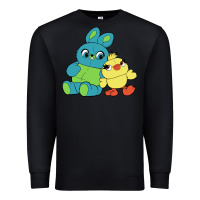 Black bunny and ducky Premium Sweatshirt - linhVisuals